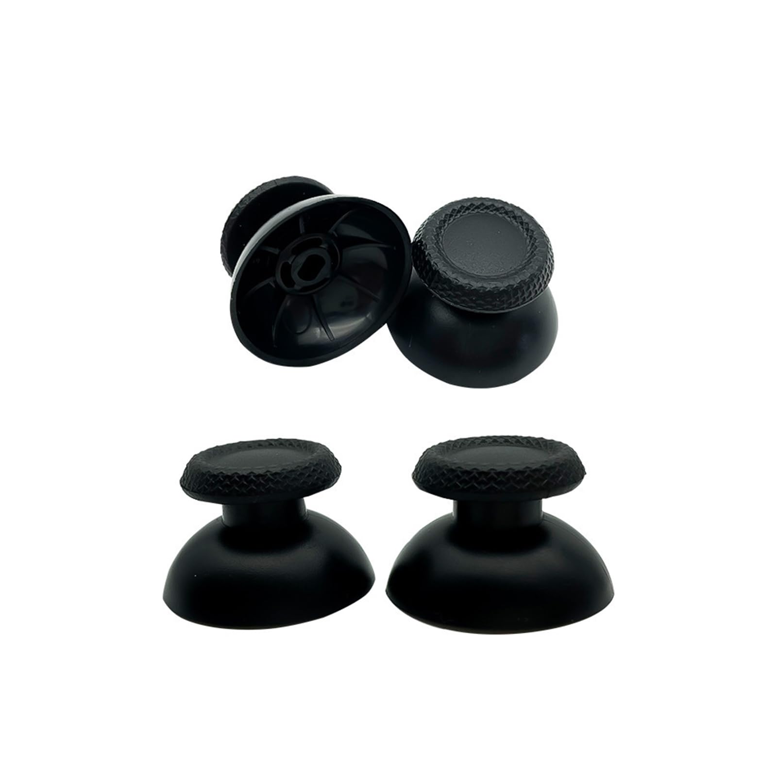 3D Analog Joystick Thumb Grips - Silicone Caps for PS5, PS4, Xbox One Controllers (6-Pack) with Tool - Improve Gaming Precision & Comfort for FPS, Racing & Action Games