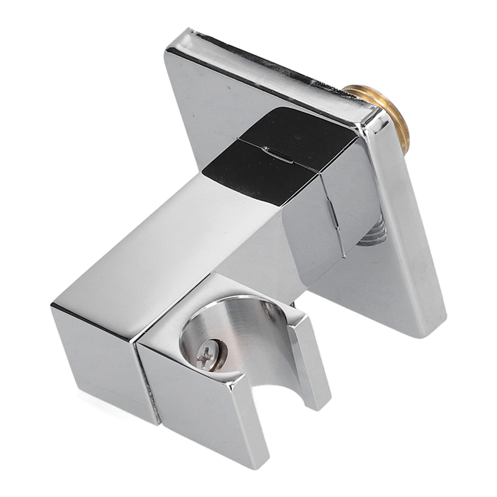 **Brass Wall Mounted Shower Head Holder - Adjustable Handheld Shower Arm Bracket for Bathroom & Shower Room - Perfect for Spa-Like Relaxation & Convenient Bathing**