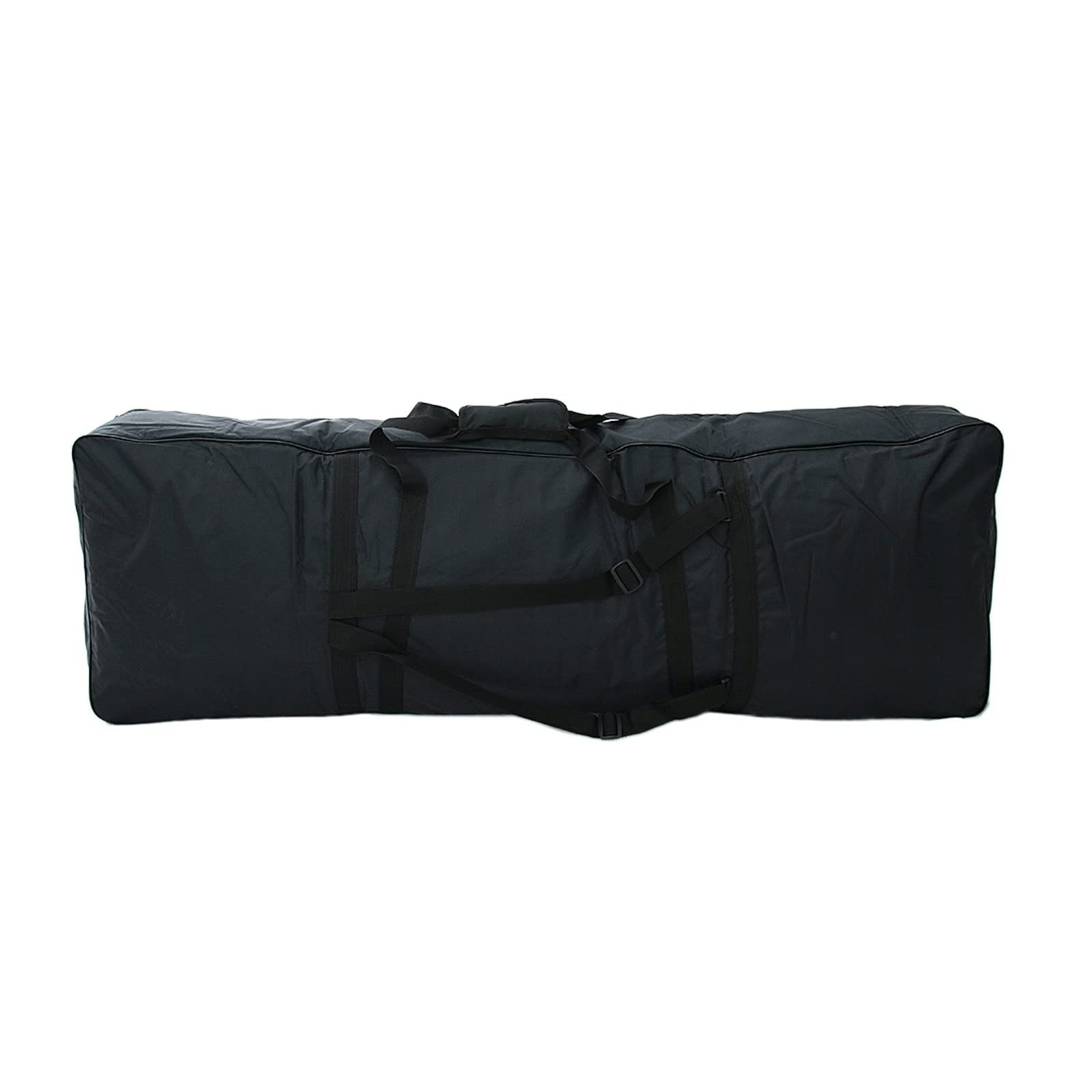 VSOLS Professional 88-Key Digital Piano Carrying Case - Heavy Duty Padded Keyboard Bag for Electric Pianos (Black) - Perfect for Gigging Musicians, Studio Sessions & Travel Protection
