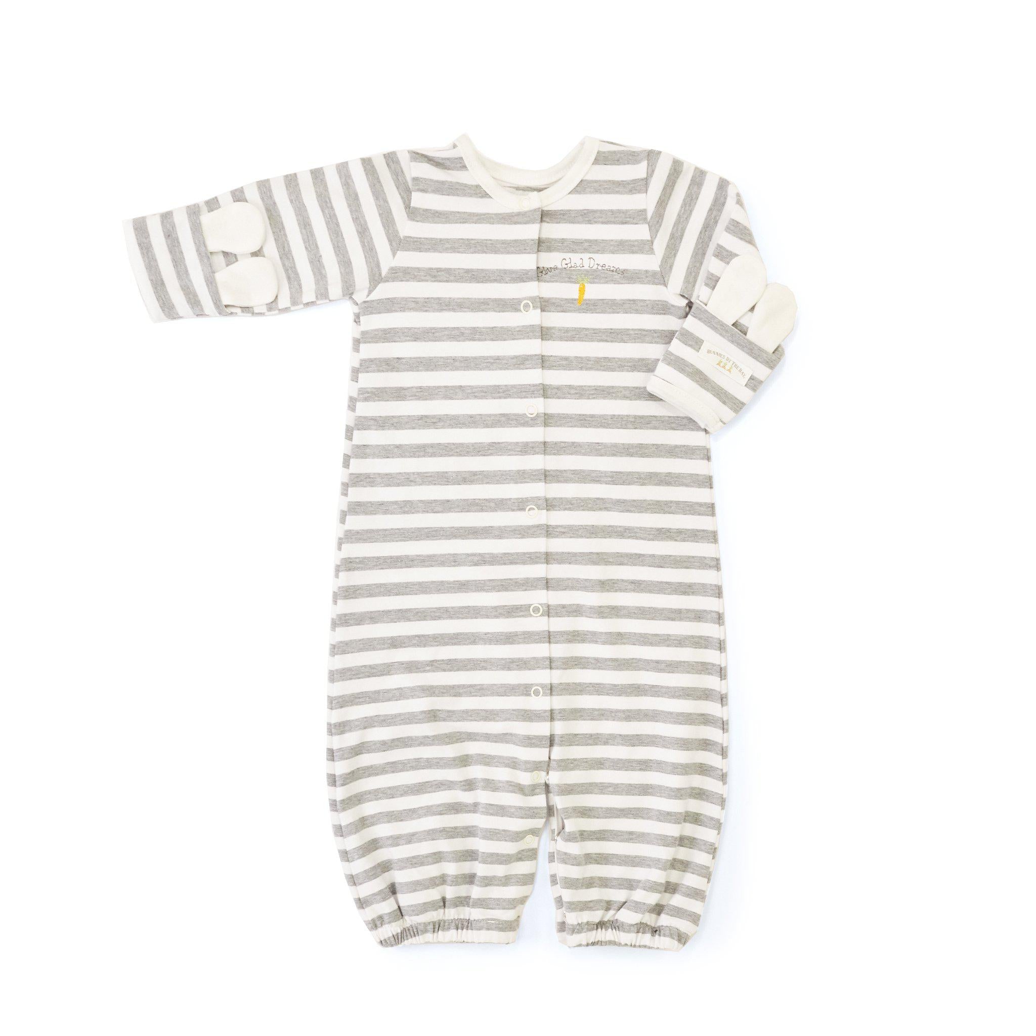 Retired Bloom Convertible Newborn Gown - Soft Baby Sleepwear for Boys & Girls - Perfect for Hospital, Home & Photo Shoots