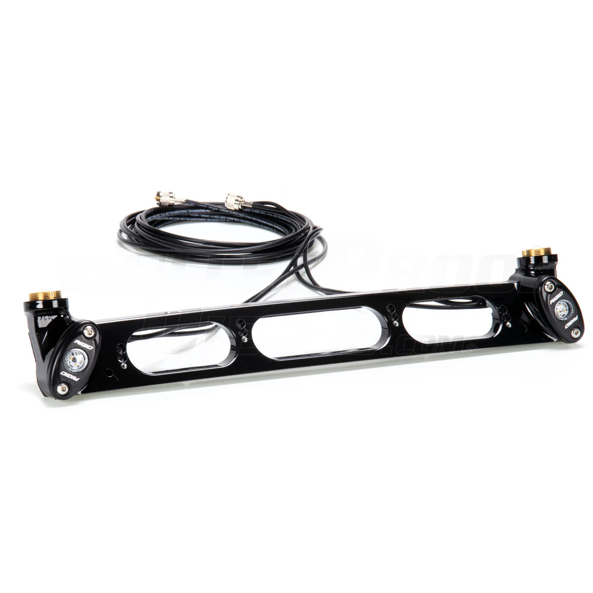 19-24 Ford Ranger Third Brake Light DUAL Antenna Mount with Rigid LED Lights | Off-Road Accessory for Enhanced Visibility & Style