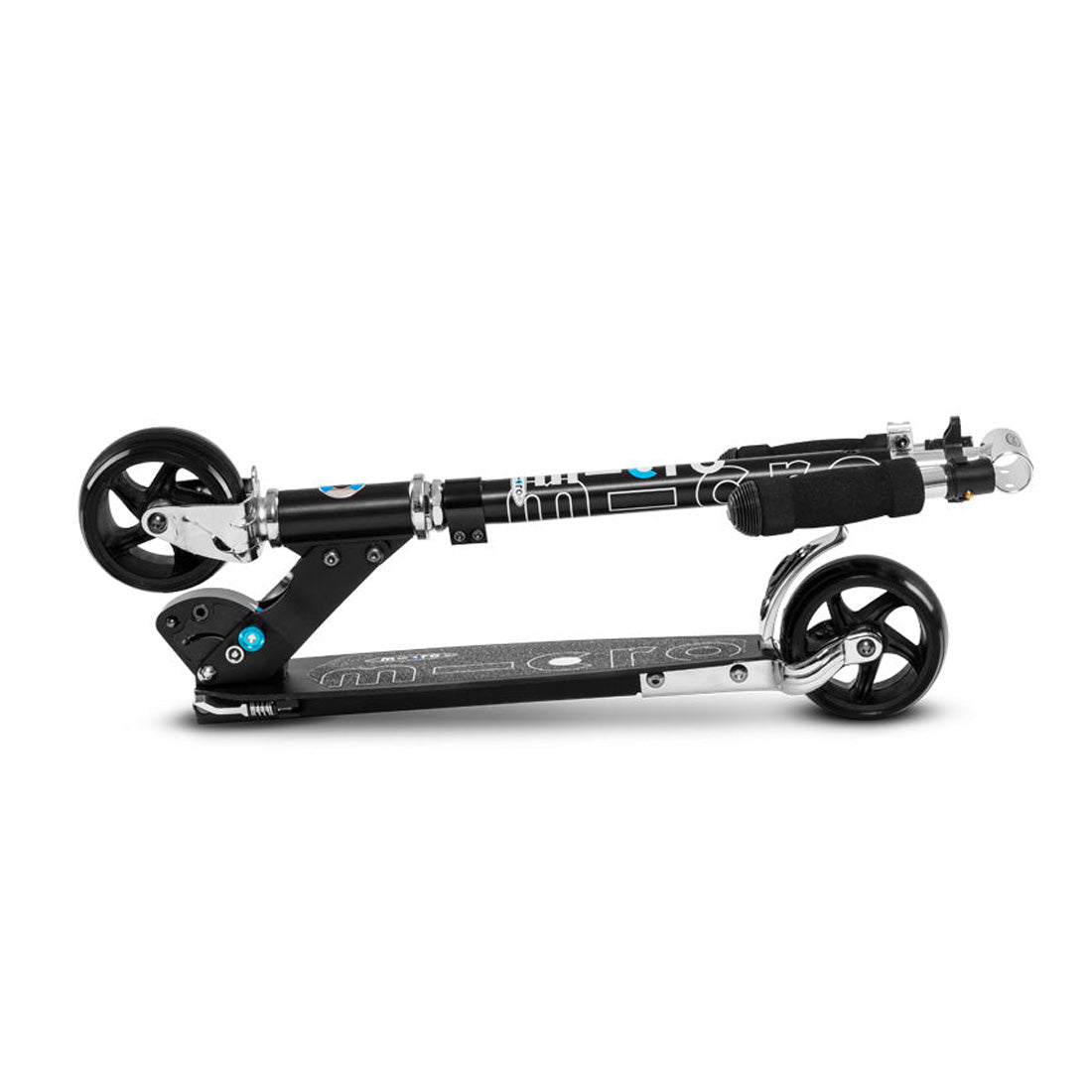 Micro Rocket II Scooter - Lightweight & Foldable Electric Scooter for Adults - Black - Perfect for Commuting & Urban Travel
