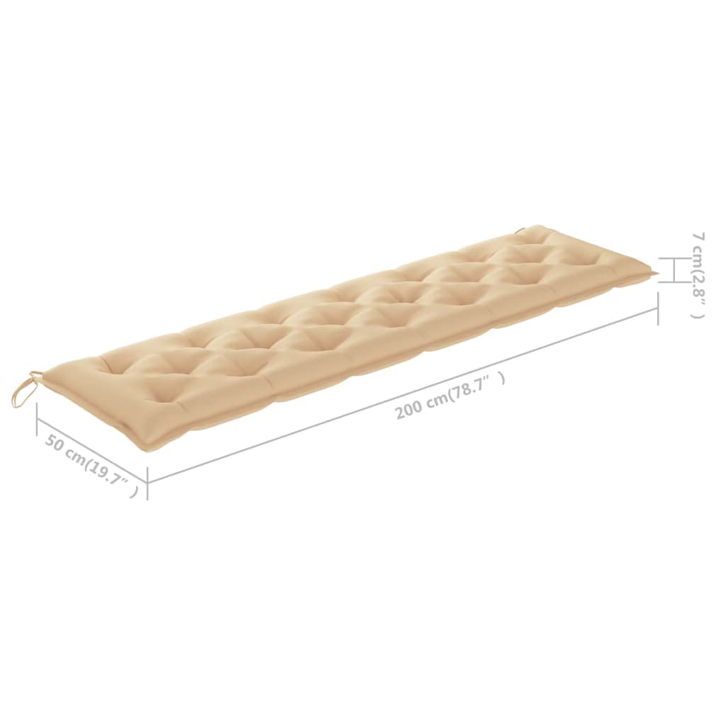 Outdoor Garden Bench Cushion 78.7