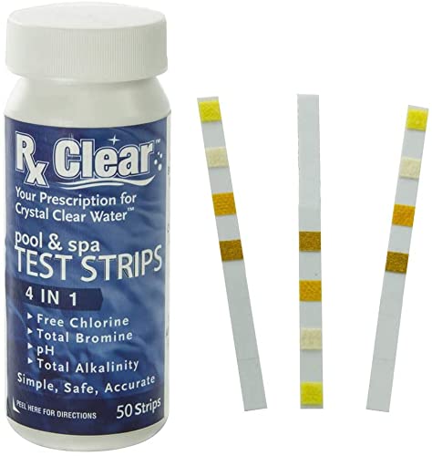 Rx Clear Chemical Maintenance Pool Kit Plus Opening Kit - Chlorine-Free Pool Care for Up to 15,000 Gallons | Pool Cleaning & Maintenance Supplies for Crystal Clear Water | Perfect for Spring Opening & Year-Round Pool Maintenance