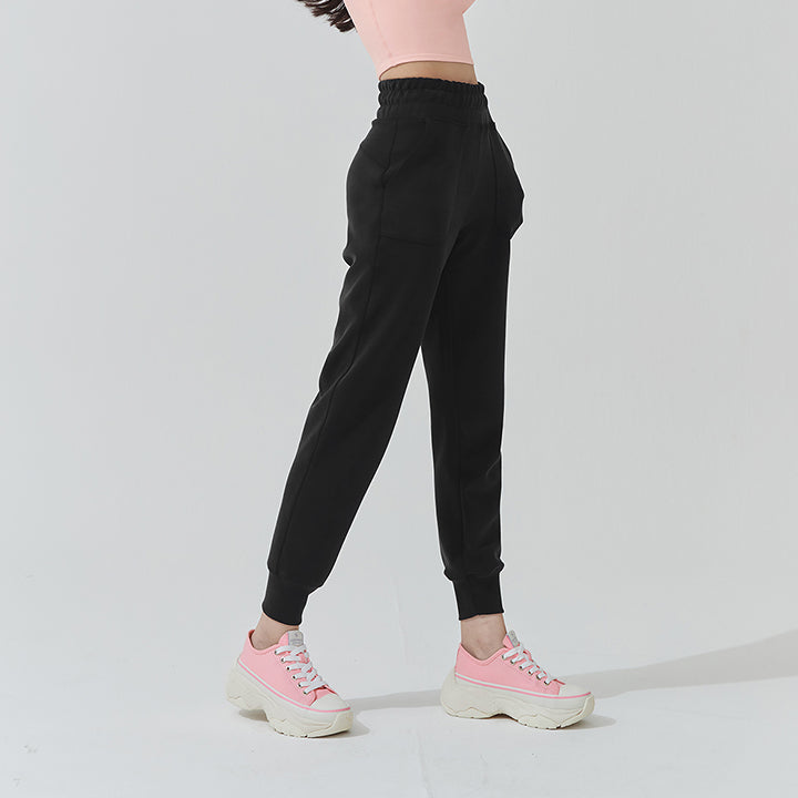 Soft Cushion Jogger Pants for Women - Comfortable High Waisted Lounge Sweatpants with Pockets - Perfect for Yoga, Running, and Relaxing at Home