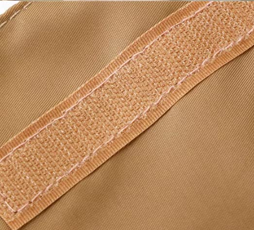 Trendegic 4-in-1 Hanging Roll-Up Foldable Portable Detachable Cosmetic Organizer Makeup Pouch Travel Toiletry Bag for Women - Perfect for Travel, Home, and Gym Organization (Brown)