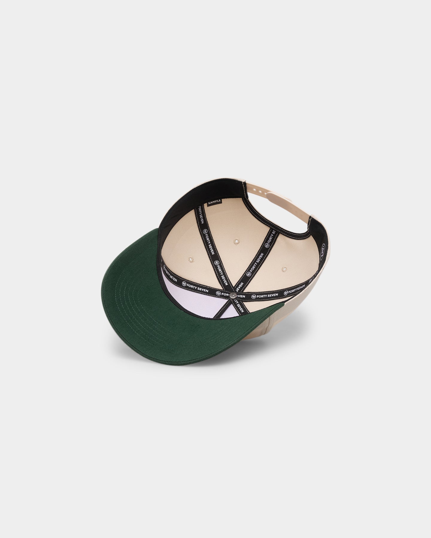 47 Brand Arizona Coyotes 'LA Kings X Arizona Coyotes' 47 MVP DT Snapback Hat - Adjustable Natural/Dark Green Baseball Cap for Men & Women - Perfect for Sports Fans, Casual Wear & Outdoor Activities