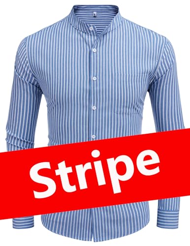 Stripe-blue&white
