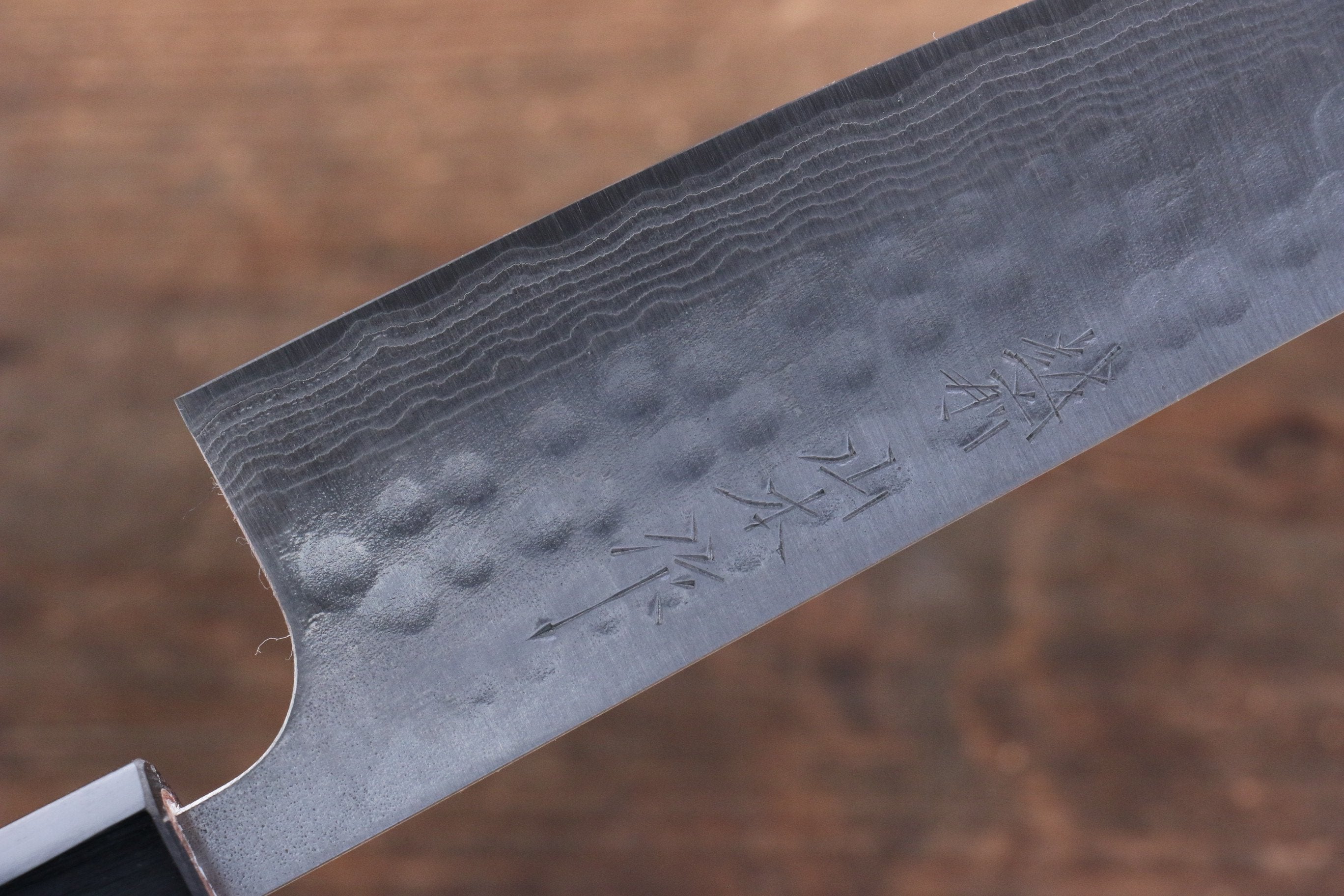 Nao Yamamoto SRS13 Black Damascus Bunka Knife 165mm - High Carbon Steel Blade with Cherry Blossom Pattern - Perfect for Sushi, Vegetables & Precision Kitchen Tasks