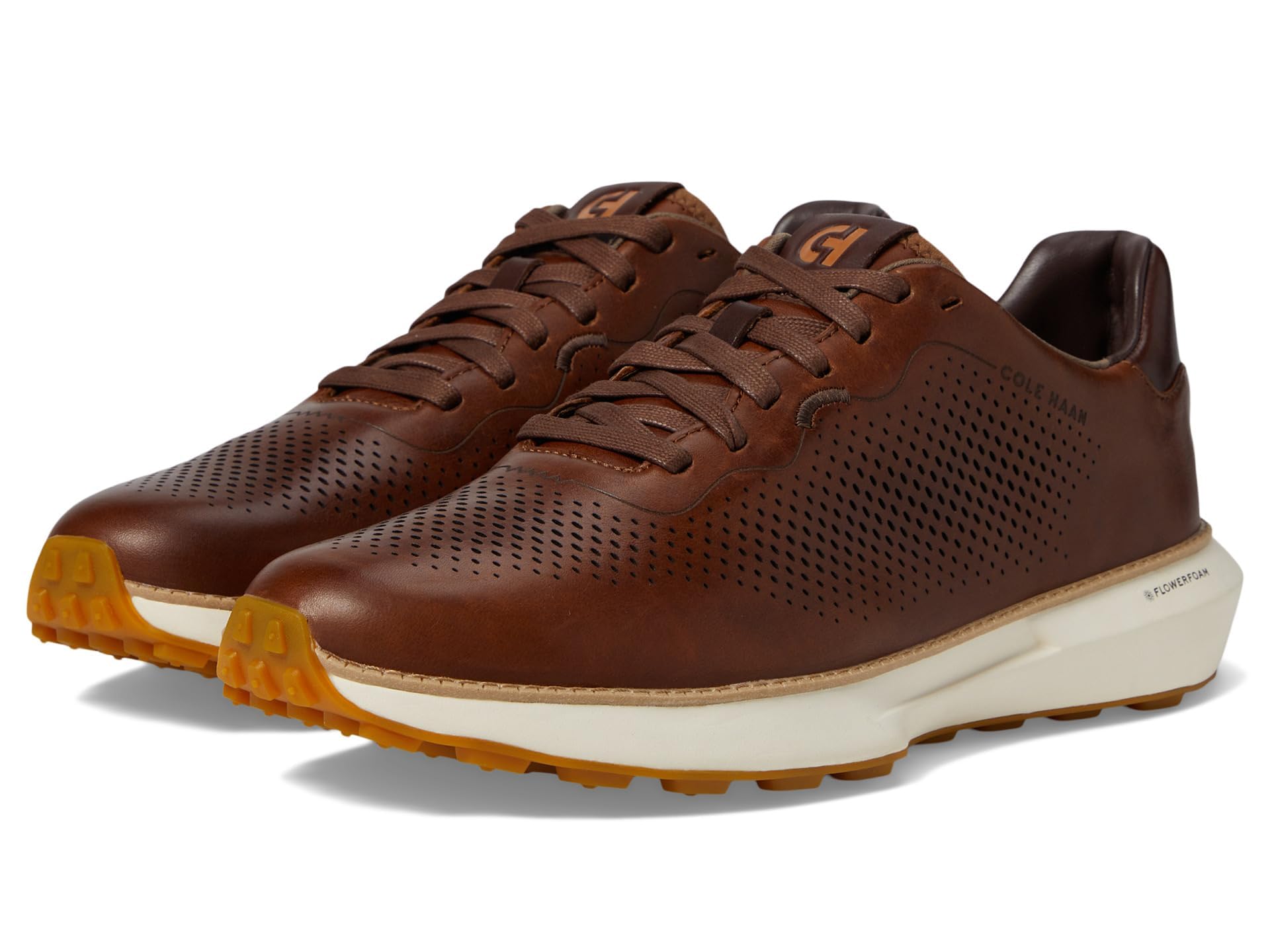 Cole Haan Unisex Grandpro Ashland Laser Perf Sneakers - Lightweight Comfortable Walking Shoes for Men & Women - Perfect for Work, Travel & Everyday Wear