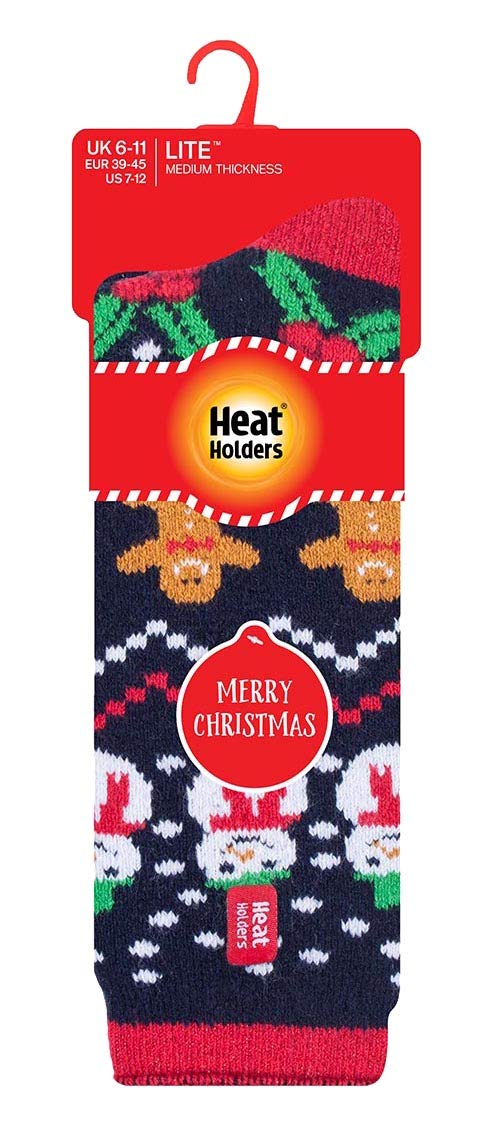 Heat Holders Lite - Men's & Women's Thin Thermal Socks for Winter, Christmas Gift Ideas - Perfect for Cold Weather, Outdoor Activities & Cozy Home Wear