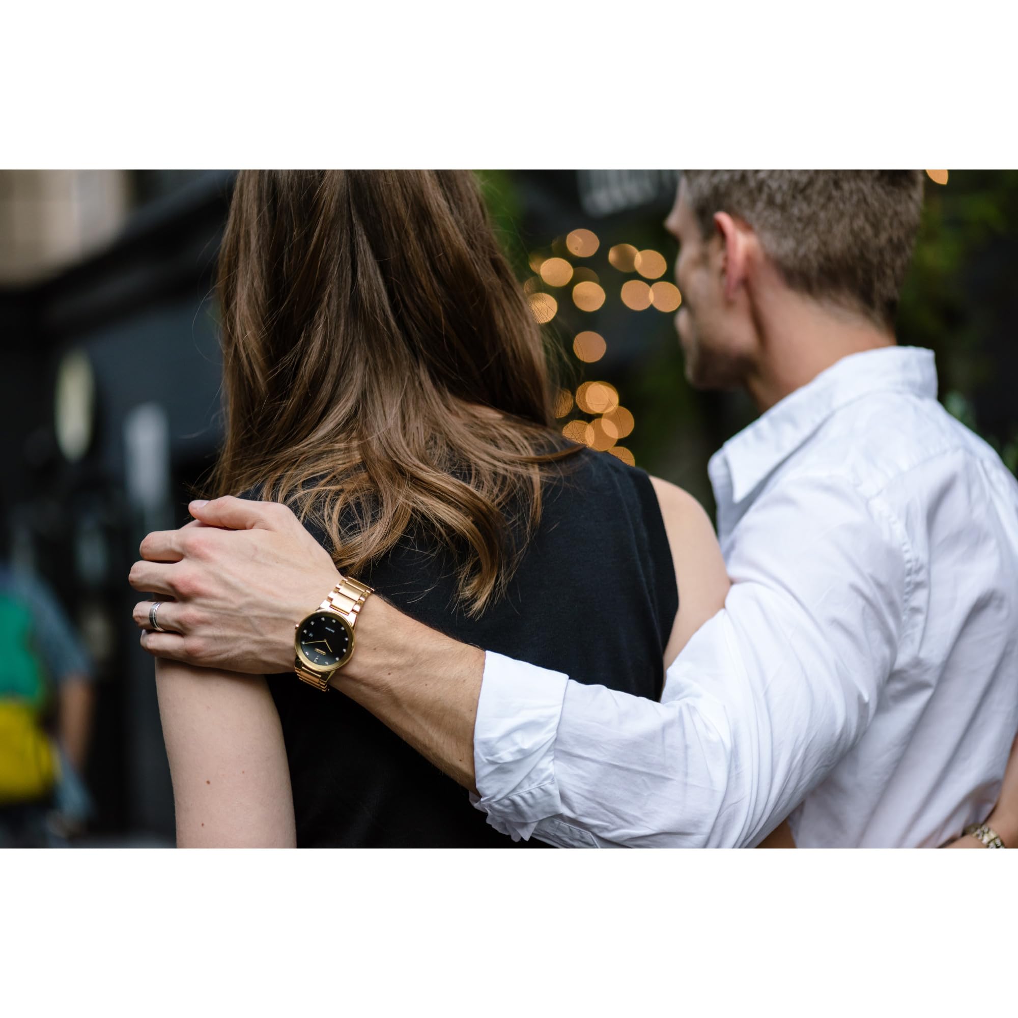 Citizen Eco-Drive Axiom Men's Stainless Steel Watch - Solar Powered, Water Resistant, Dress & Casual Wear for Business & Everyday Use