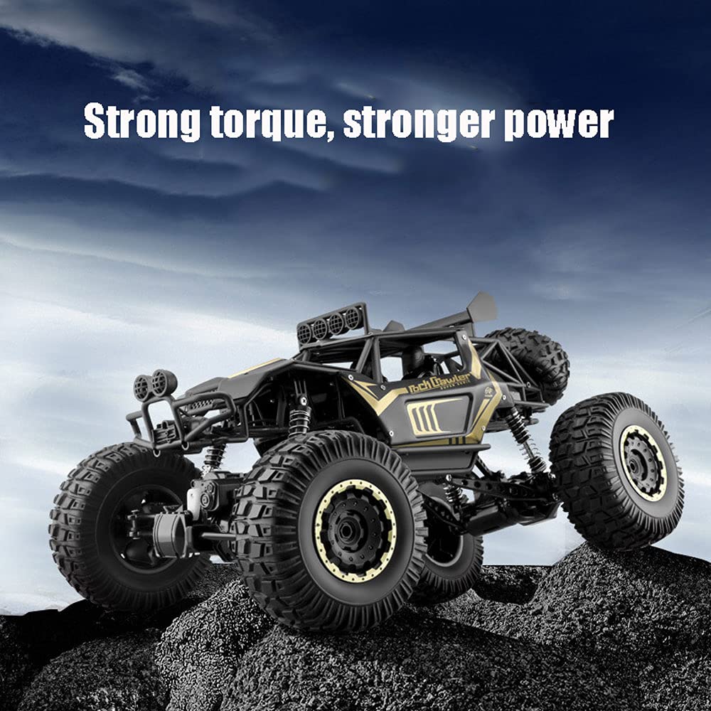LLQAI 1:8 Scale High-Speed 4WD Remote Control Car - 2.4GHz Off-Road RC Monster Truck Electric Toy for Kids, Perfect for Outdoor Racing & Backyard Adventures - Great Gift for Boys & Girls