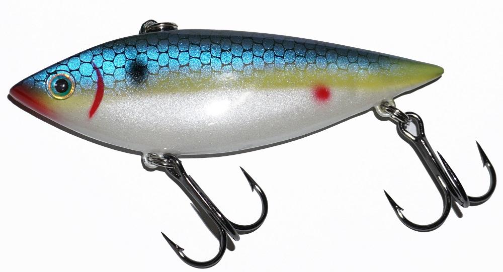 Bucher JB Rattler Bait Crankbait Fishing Lure - Topwater Bass Fishing Lure for Freshwater & Saltwater - Perfect for Bass, Walleye, and Pike Fishing in Lakes and Rivers