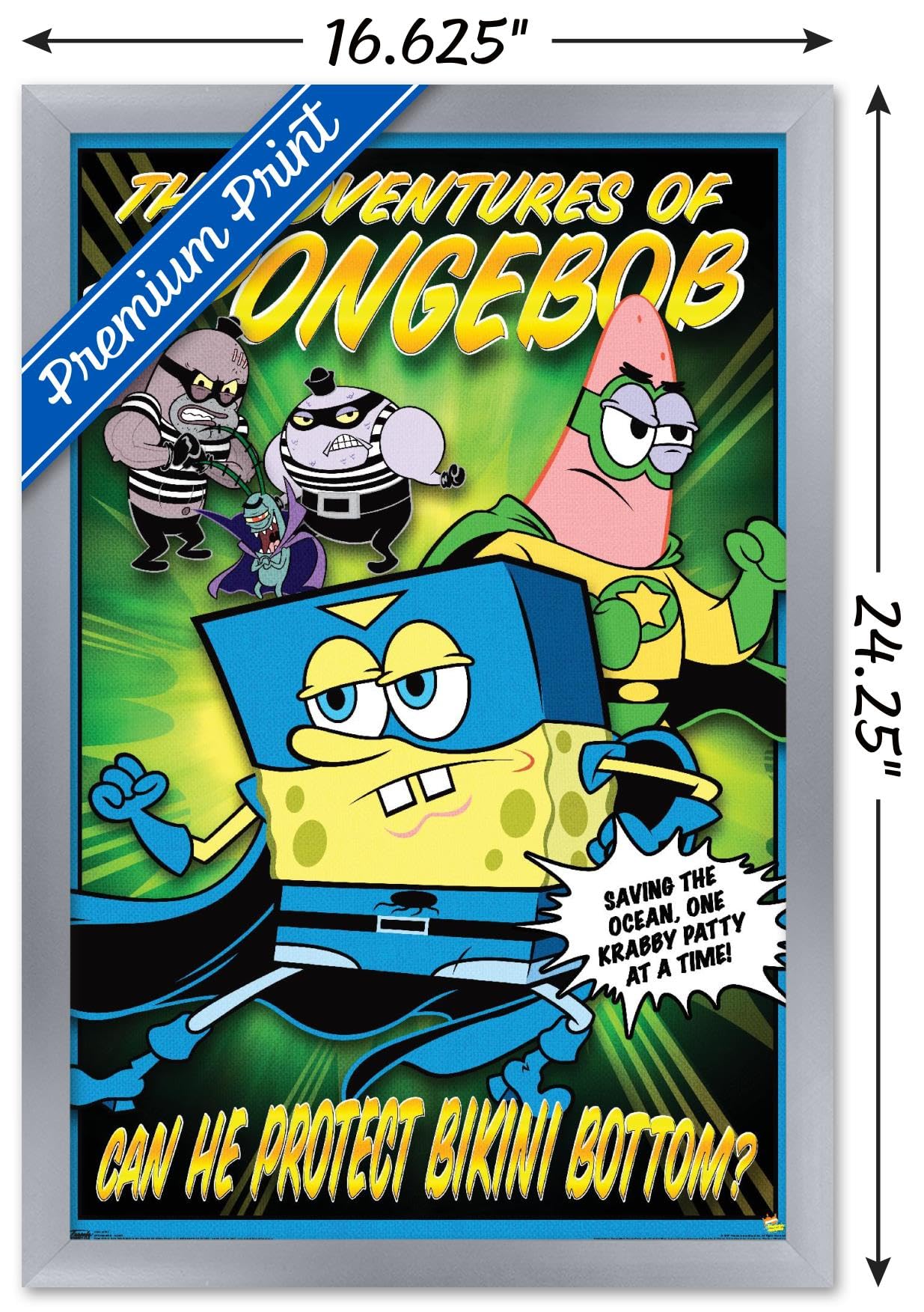 Trends International Nickelodeon SpongeBob SquarePants Funny Wall Poster - 14.725
