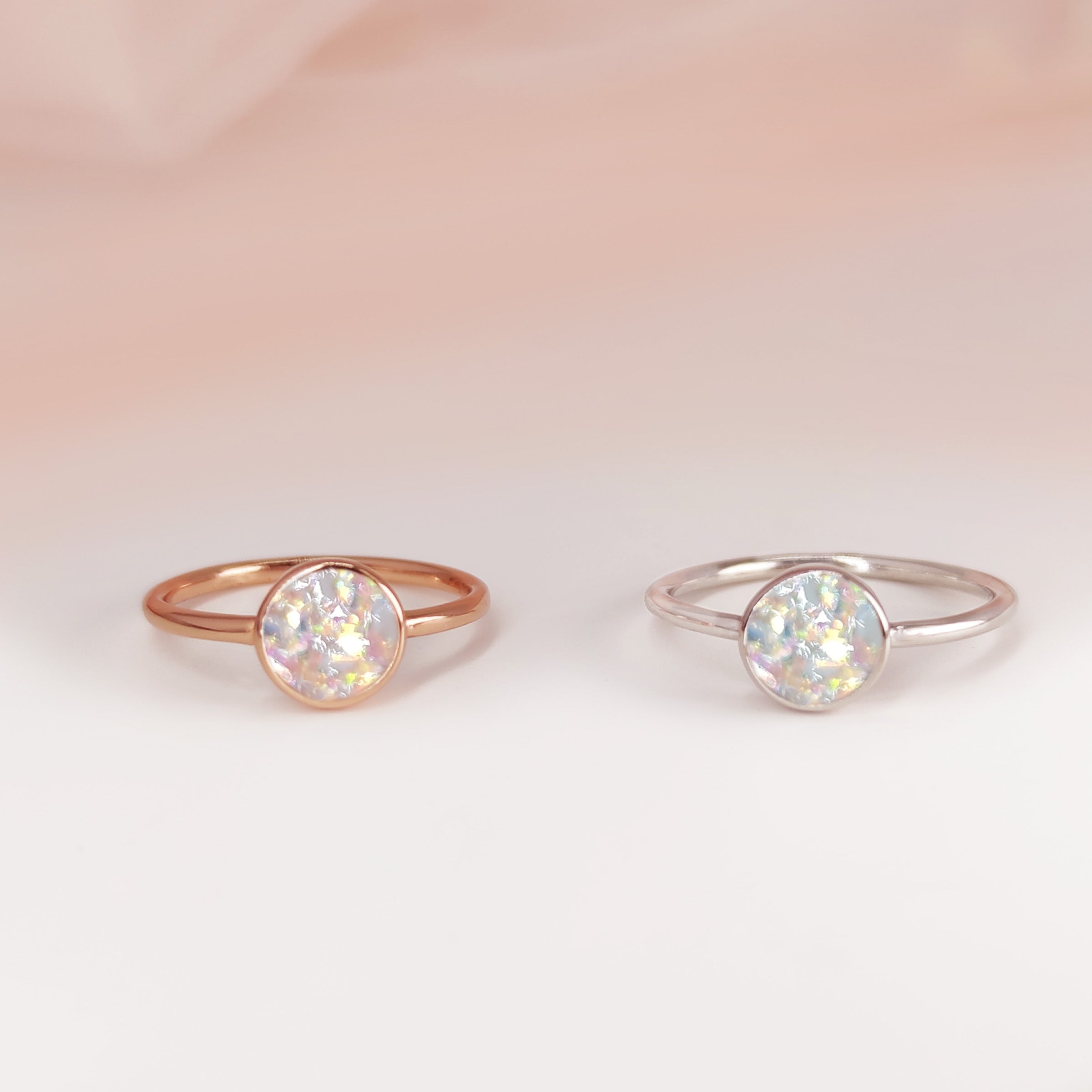 Life Circle Memorial Ashes Ring - Handcrafted Keepsake Jewelry for Loved Ones - Perfect for Remembrance, Funeral, and Memorial Ceremonies