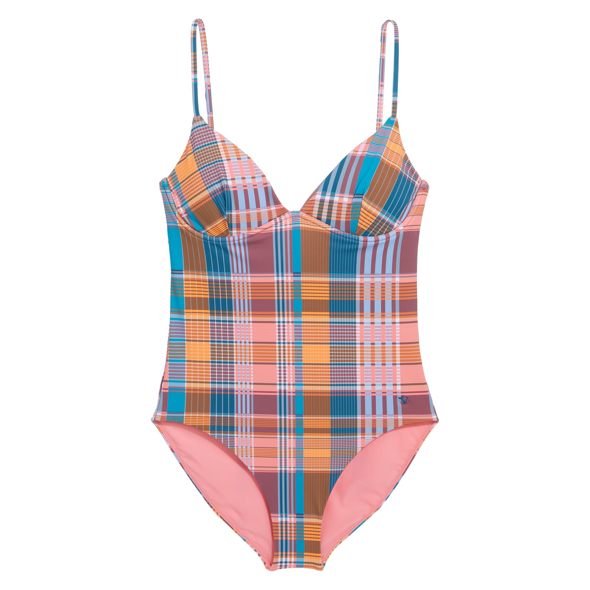 Vineyard Vines Women's Underwire One-Piece Swimsuit - Flattering Tummy Control Bathing Suit for Beach, Pool & Vacation | Plus Size Options Available