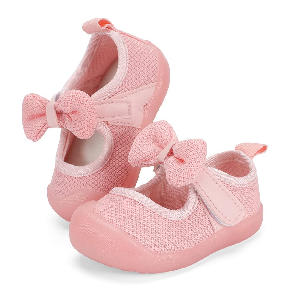 Breathable Baby Sneakers for Boys & Girls - Non-Slip First Walkers for Toddlers - Indoor/Outdoor Play