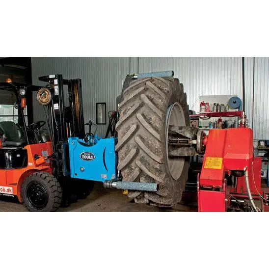 Just Easy Tools 2160 Easy Gripper Tire Manipulator - Heavy Duty Tire Handling Tool for Giant Tractor & Truck Tires - Perfect for Auto Shops, Farms & Construction Sites