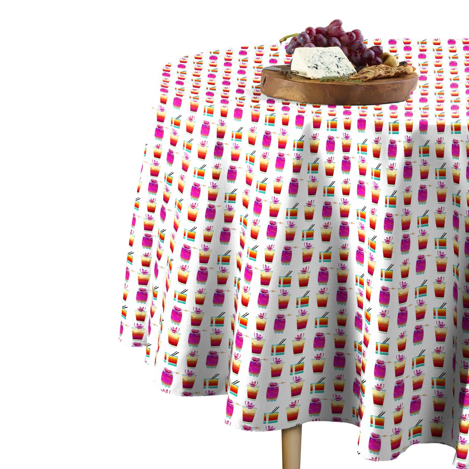 Milliken Polyester Round Tablecloth 60