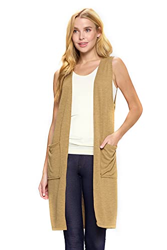Sleeveless Camel