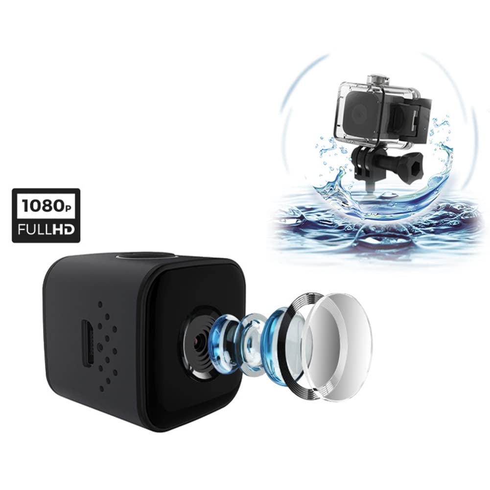 Komdndht Mini Sports Camera - 4K Waterproof Action Camera for Diving, Cycling, Skiing & Outdoor Adventures - HD Video Recording for Extreme Sports & Travel Vlogging