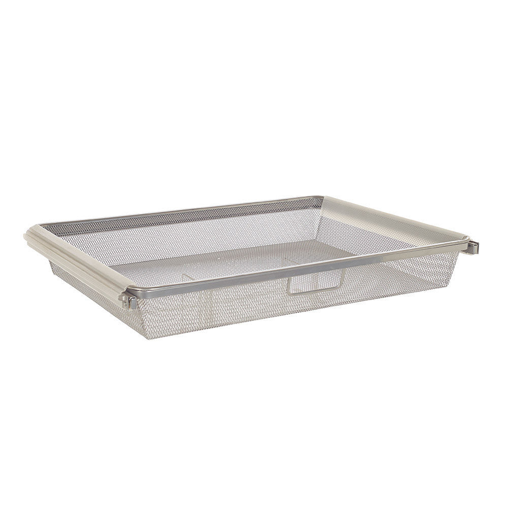 60cm Gliding Drawer Mesh Organizer - Smooth Slide Storage Bins for Kitchen, Bathroom & Office Organization