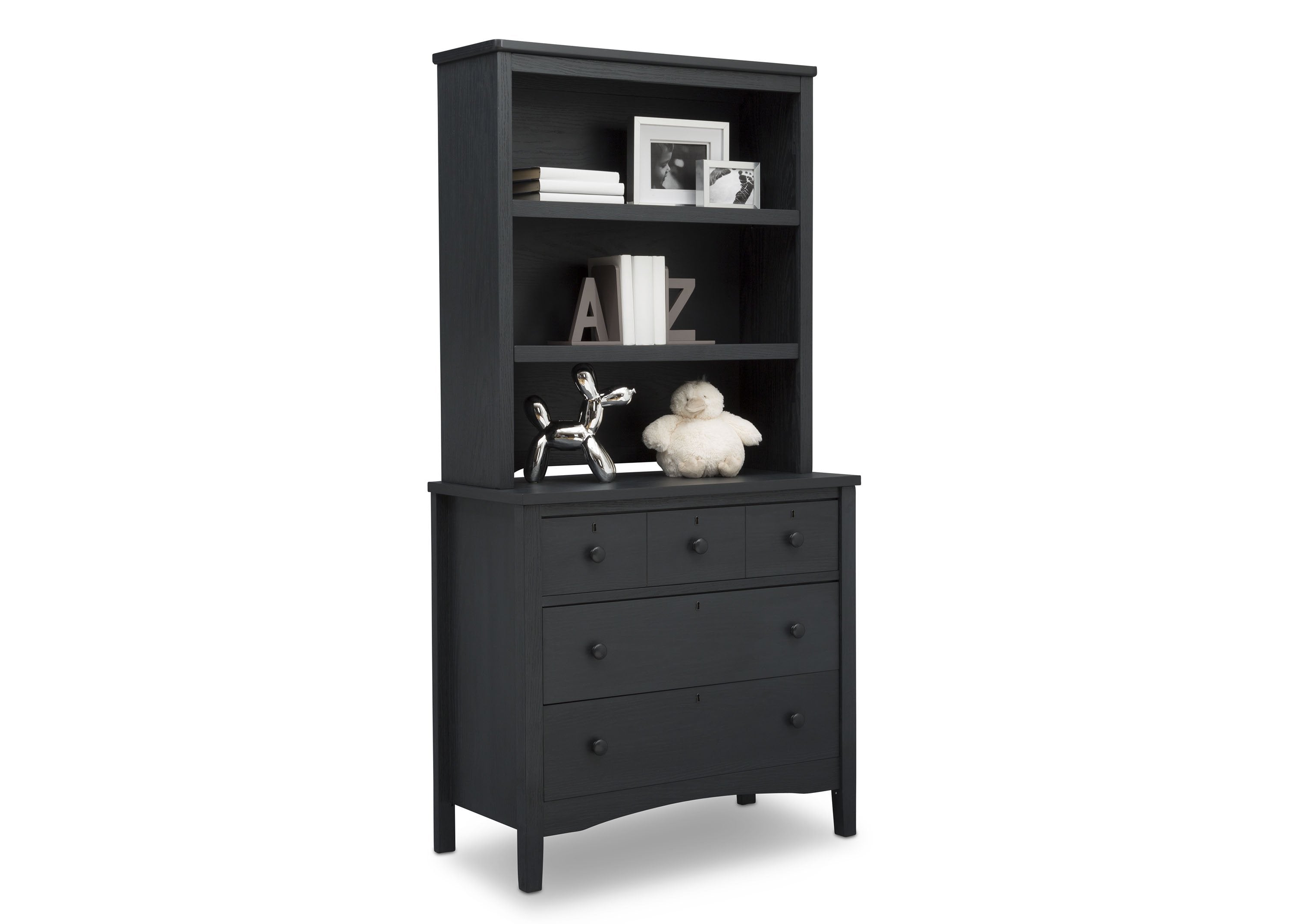 Farmhouse Style 3-Drawer Dresser with Changing Top - Nursery Storage Solution for Baby Essentials & Bedroom Organization