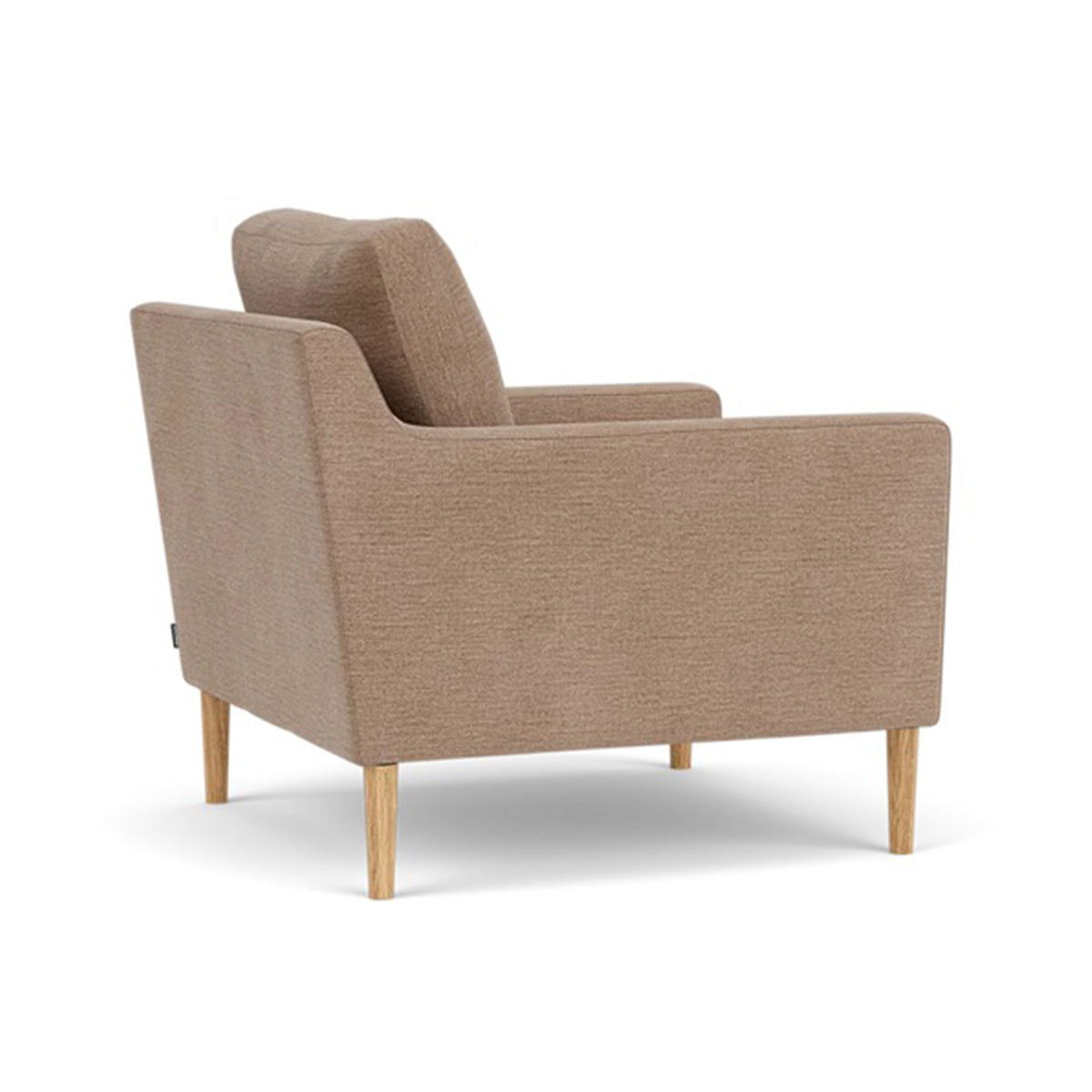 Astha Fabric Armchair - Modern Upholstered Accent Chair for Living Room, Bedroom & Office - Comfortable Lounge Chair with Soft Fabric & Sturdy Frame