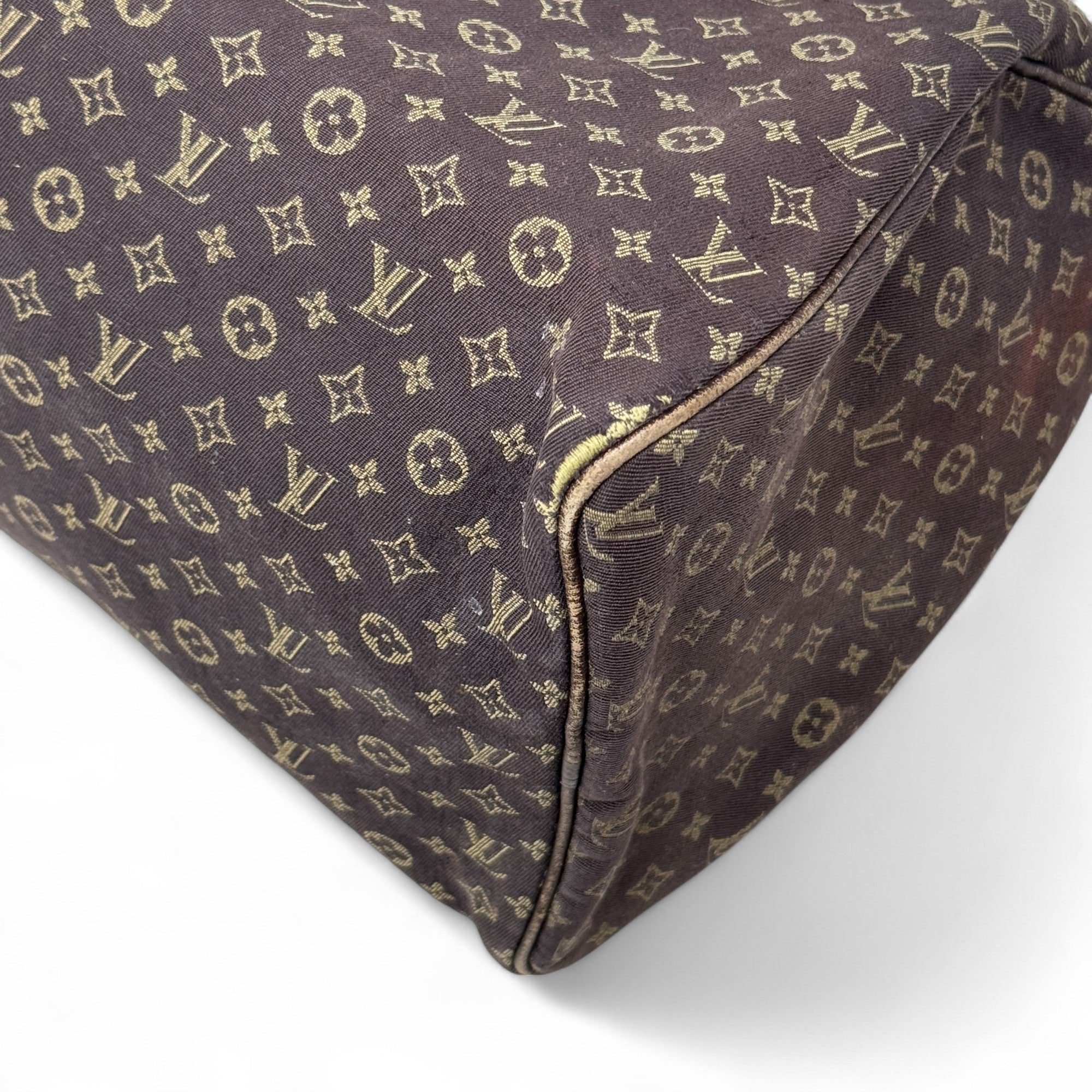 Authentic Louis Vuitton Ebene Mini Lin Speedy 30 Handbag - Luxury Designer Shoulder Bag for Women | Perfect for Work, Travel & Everyday Use