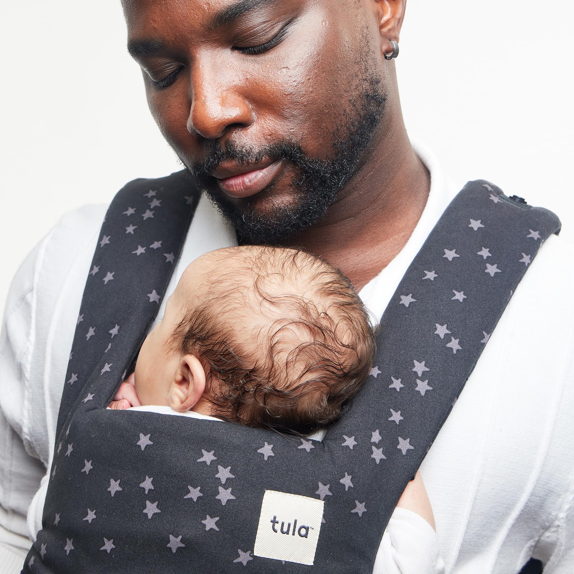 Tula Explore Cotton Baby Carrier for Newborn to Toddler (7-45 lbs) - Adjustable, Ergonomic Front & Back Carry - Soft & Supportive Infant Carrier - Tula Coast Design - Perfect for Hiking, Shopping & Everyday Use