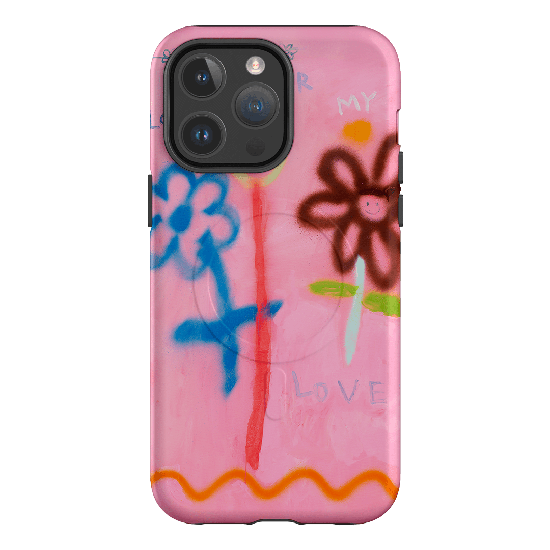 Flowers Phone Case for iPhone 15 14 13 12 Pro Max XR - Cute Floral Design Protective Cover [Perfect for Spring, Summer & Everyday Use]