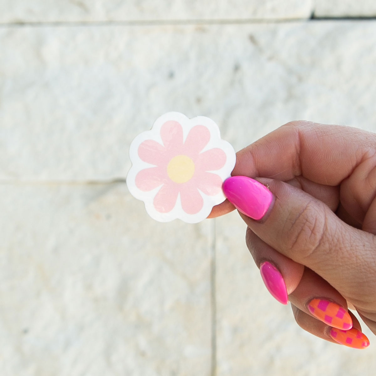 Baby Cubby Daisy Sticker - Waterproof Vinyl Decals for Nursery, Kids Room Decor, Laptop & Water Bottle - Cute Floral Design for DIY Crafts & Scrapbooking