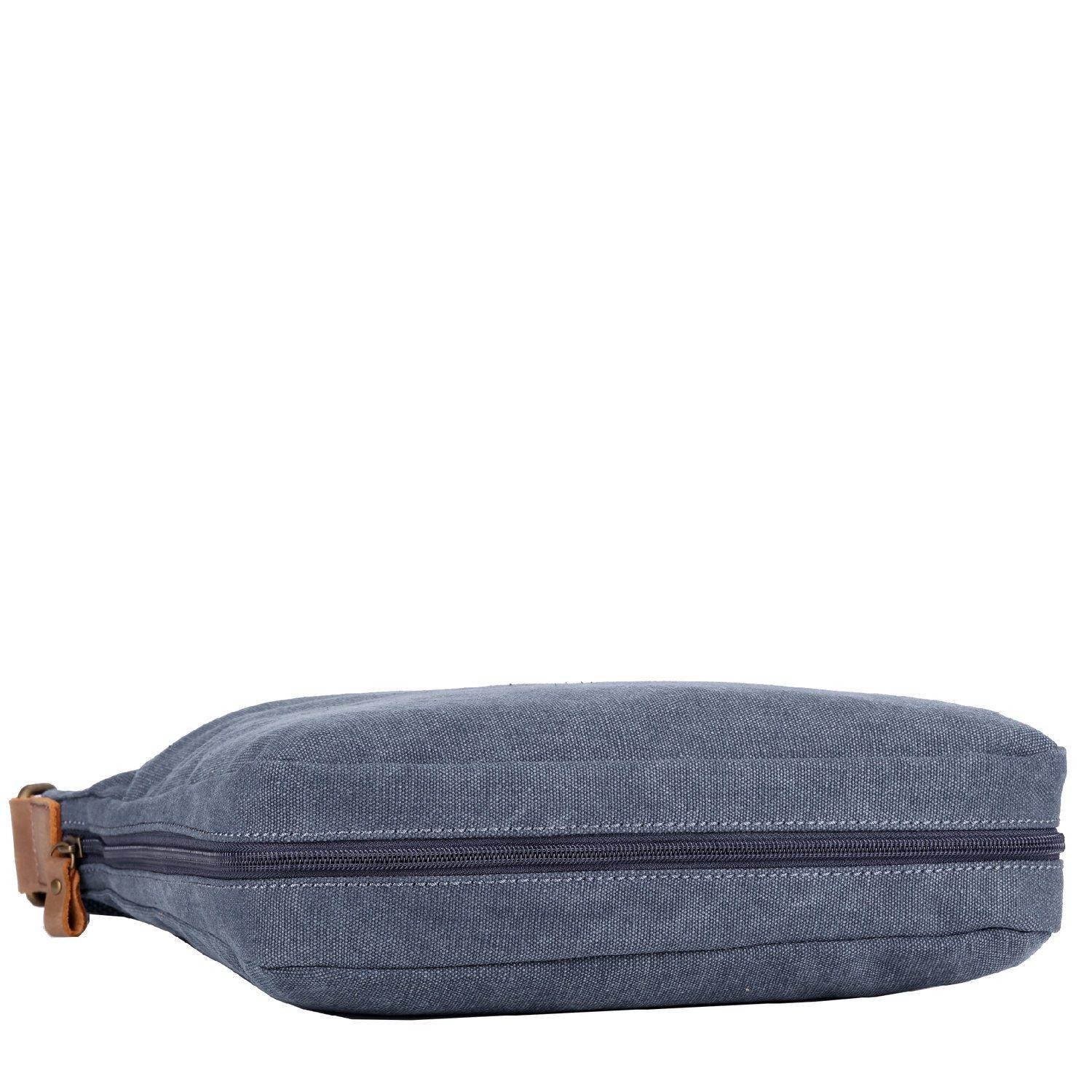 TRP0236 Troop London Classic Canvas Crossbody Bag - Stylish & Durable for Travel, Work & Everyday Use
