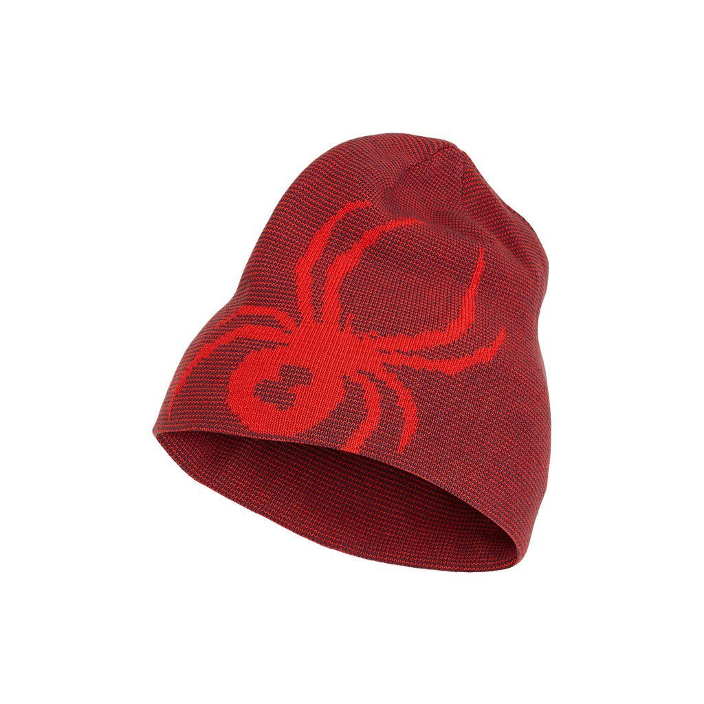 Spyder 2022 Men's Reversible Innsbruck Beanie - Winter Warm Knit Hat for Skiing, Snowboarding & Outdoor Activities