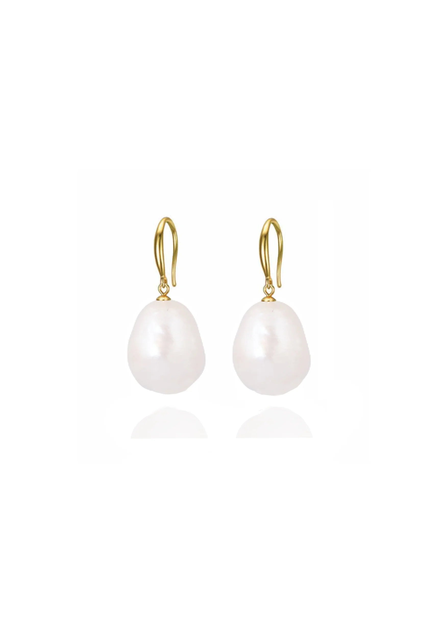 Lola Knight Mia Pearl Drop Bridal Earrings - 14K Gold Wedding Jewelry for Brides, Bridesmaids & Formal Events