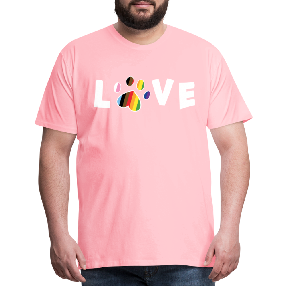 Pride Love Classic Premium T-Shirt - LGBTQ+ Pride Month Apparel, Unisex Cotton Tee for Gay Rights Support, Casual Wear & Pride Events