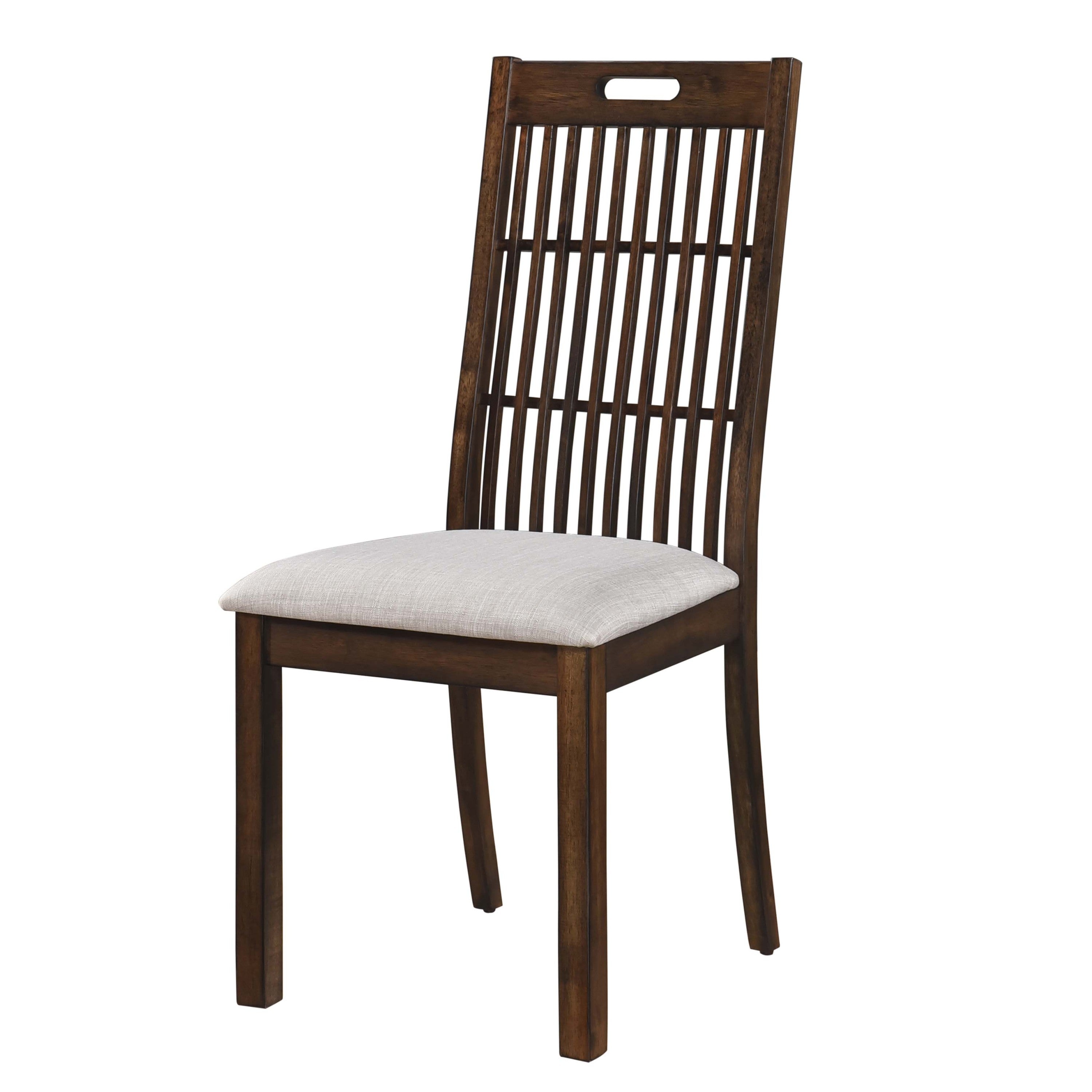 2-Piece Set of Rustic Modern Farmhouse Dining Chairs - Retro Design, Easy to Assemble - Perfect for Kitchen, Dining Room, and Breakfast Nook Decor