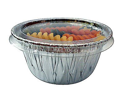 Handi-Foil of America 4 oz Aluminum Foil Containers with Clear Plastic Lids - 1000 Pack for Cupcakes, Ramekins, Muffins | Perfect for Baking, Meal Prep, Catering & Food Storage