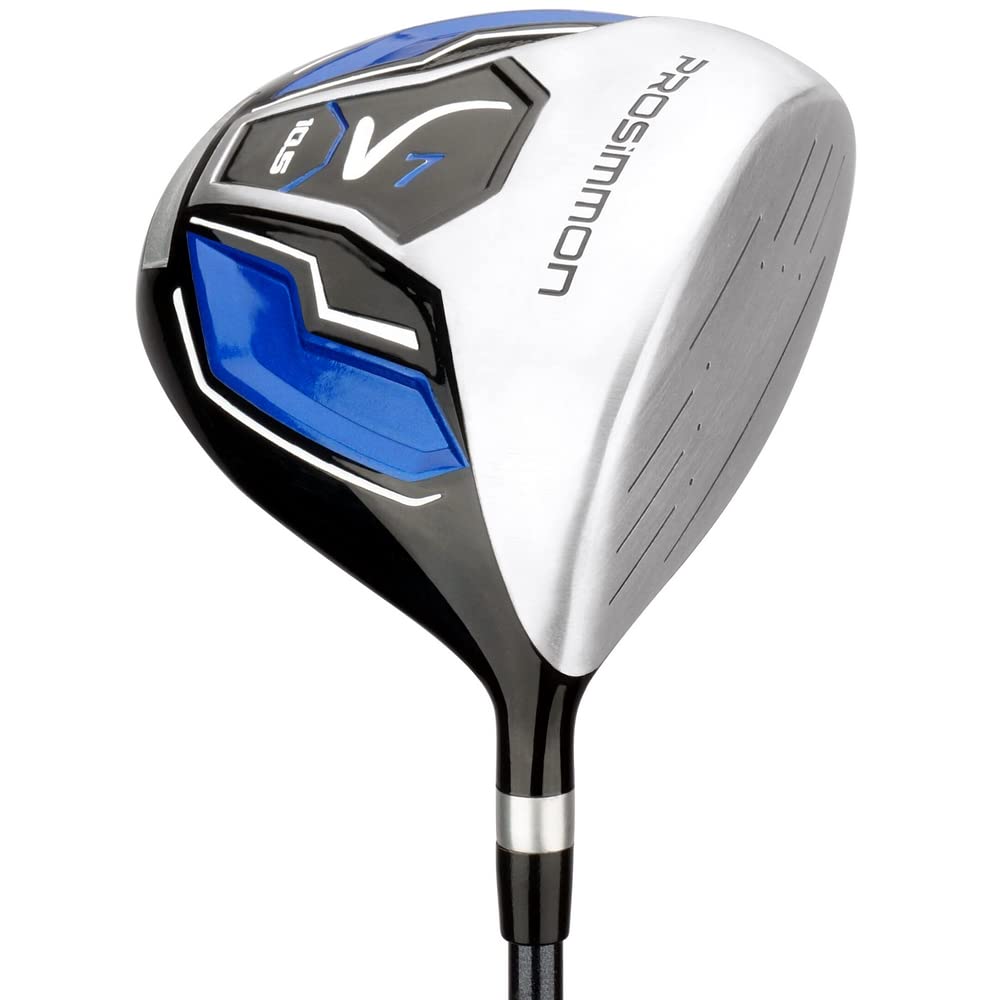 Premium V7 Men's Golf Club Set with Bag - Right Handed for Enhanced Performance | Perfect for Driving Range, Course Play & Practice Sessions
