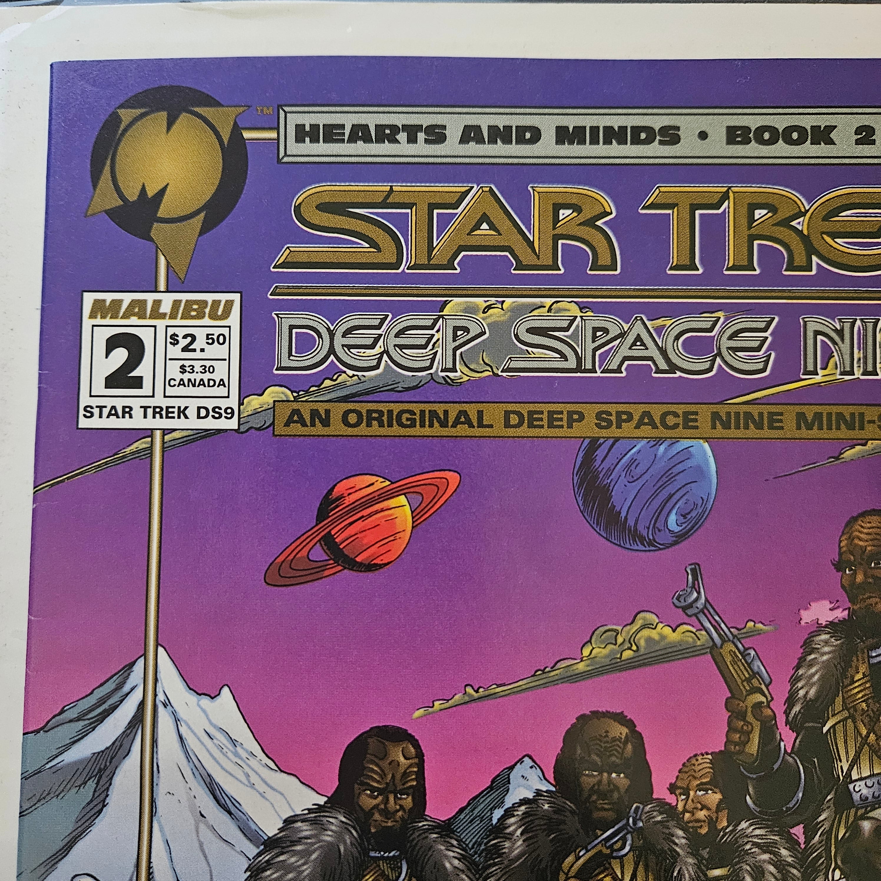 Star Trek: Deep Space Nine Comic Book #2 - Malibu Comics 1992 Edition | Collectible Sci-Fi Graphic Novel for Fans & Comic Enthusiasts | Perfect for Gifts, Display, and Nostalgic Reading