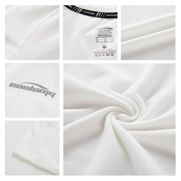 Boys & Girls White Thermal Compression Pants CH002WT - Warm Base Layer for Winter Sports & Outdoor Activities