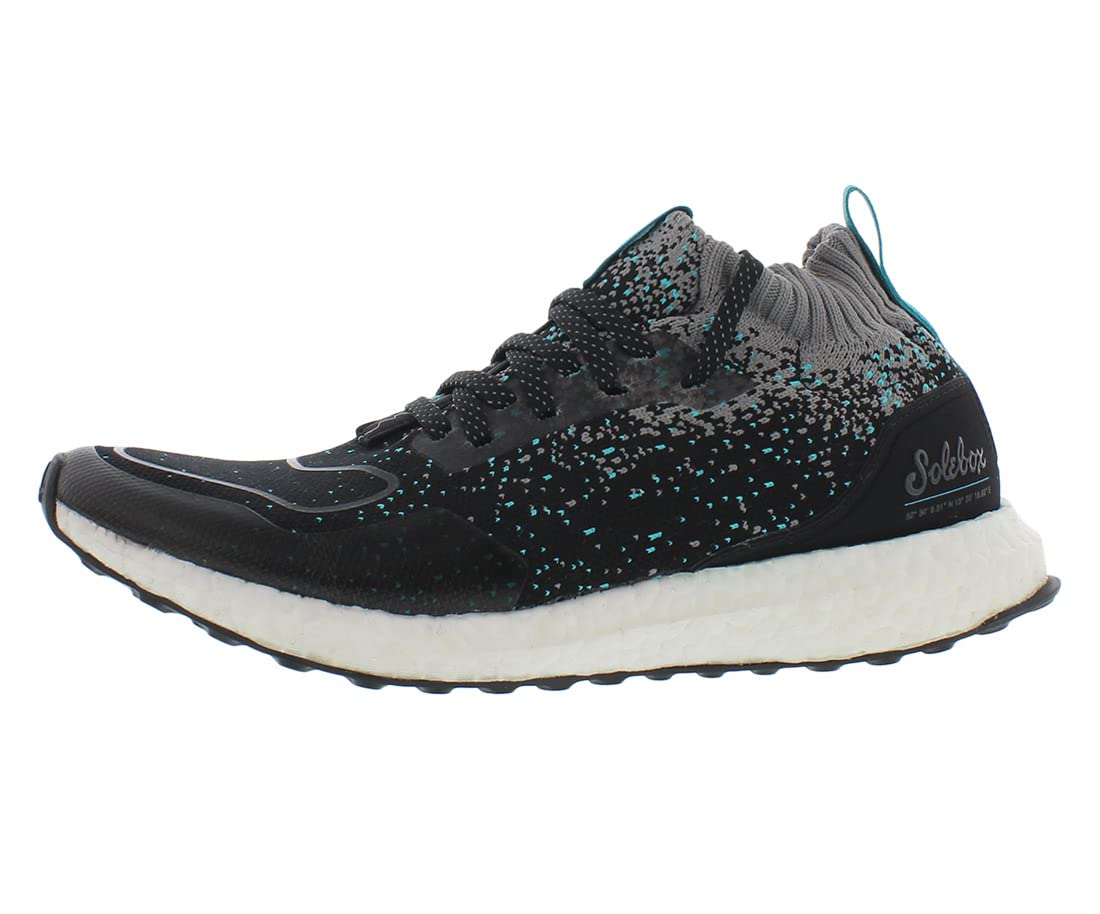 Adidas Consortium x Packer x Solebox Men's Ultraboost Mid Sneaker Exchange - Black/Core Black/Energy Blue Running Shoes | Limited Edition Collab for Streetwear & Gym Workouts