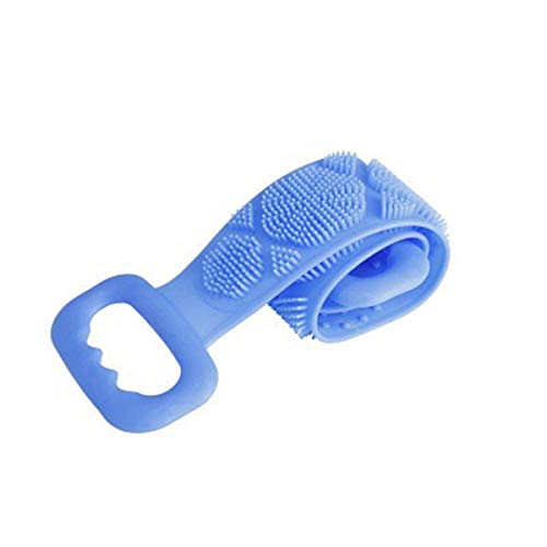 iFCOW Silicone Shower Body Brush - Double-Sided Exfoliating Back Scrubber for Deep Cleansing & Skin Renewal | Perfect for Bath, Spa & Relaxation at Home