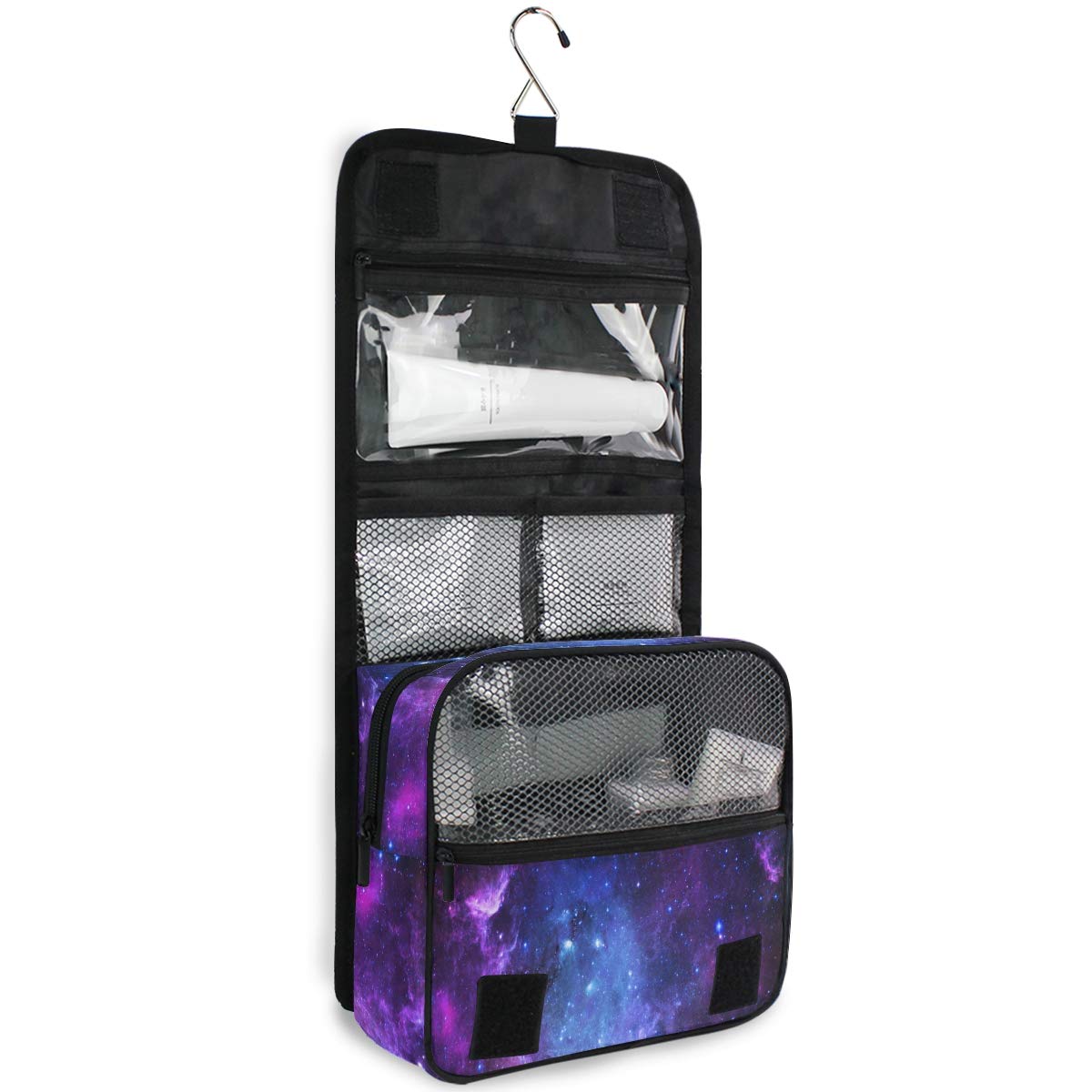 Premium Hanging Travel Toiletry Bag Organizer - Waterproof Cosmetic & Makeup Case for Men & Women - Perfect for Camping, Gym, Business Trips & Vacation