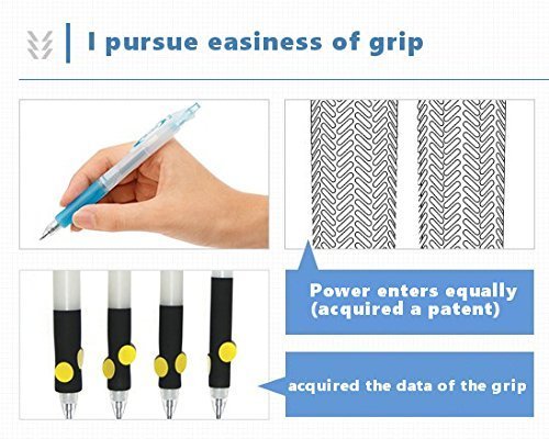 Pilot Acroball Retractable Ballpoint Pens - 0.5mm Extra Fine Point, Blue Ink, Comfort Rubber Grip (5-Pack) - Perfect for Office, School, Note Taking & Gift Giving with Bonus Sticky Notes