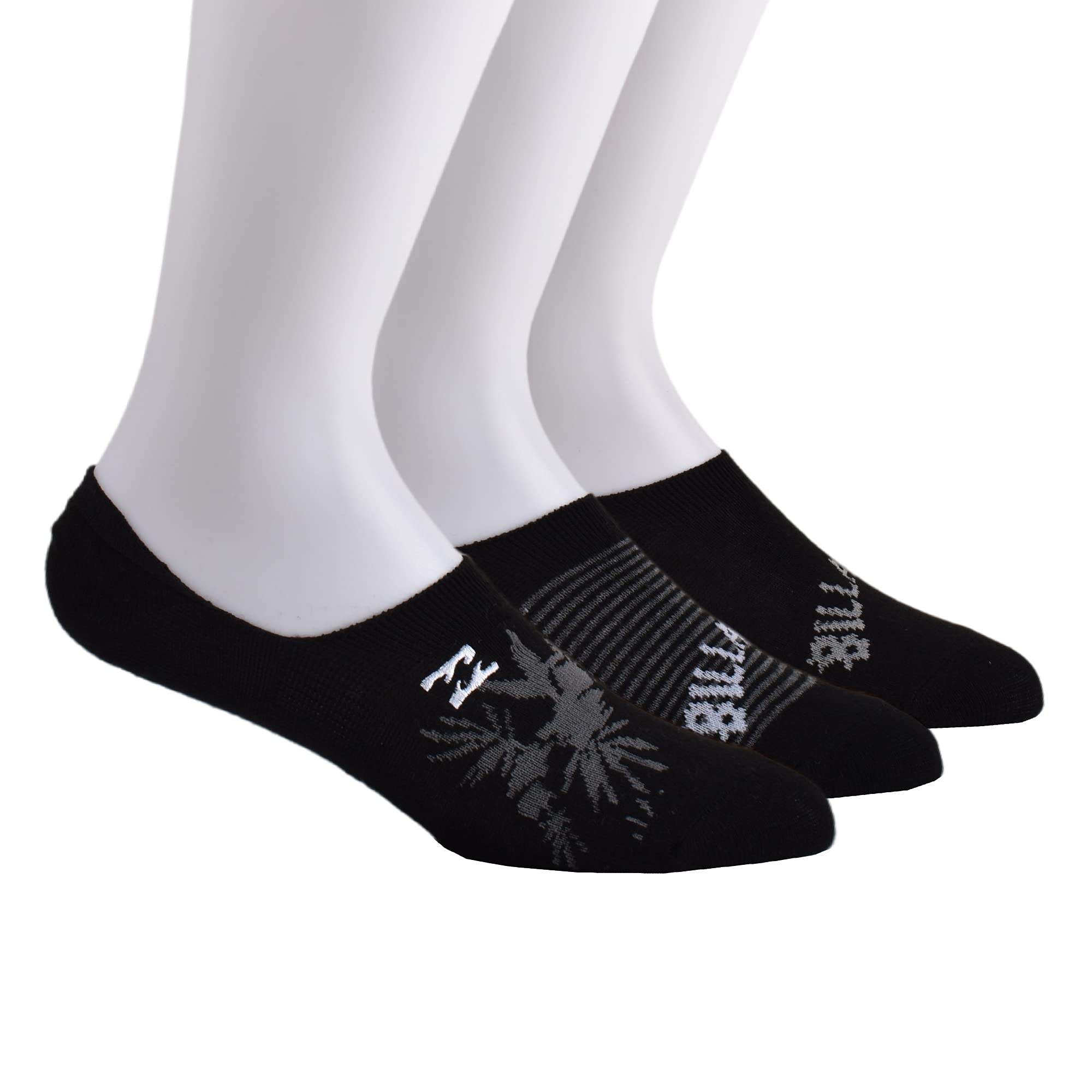 Billabong Men's No Show Sneaker Liner Socks - Low Cut Invisible Socks for Running, Casual & Athletic Wear