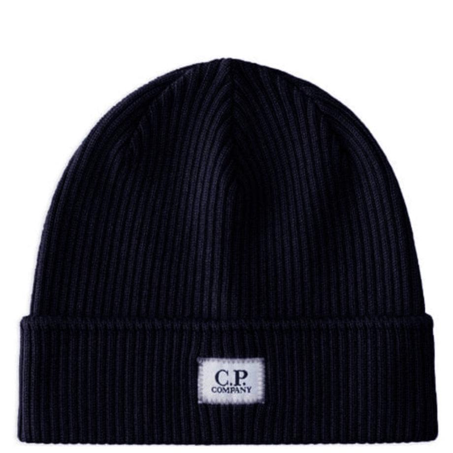 CP Company Junior Merino Wool Beanie for Kids - Soft & Warm Winter Hat for Boys & Girls - Perfect for Skiing, Snowboarding & Outdoor Activities