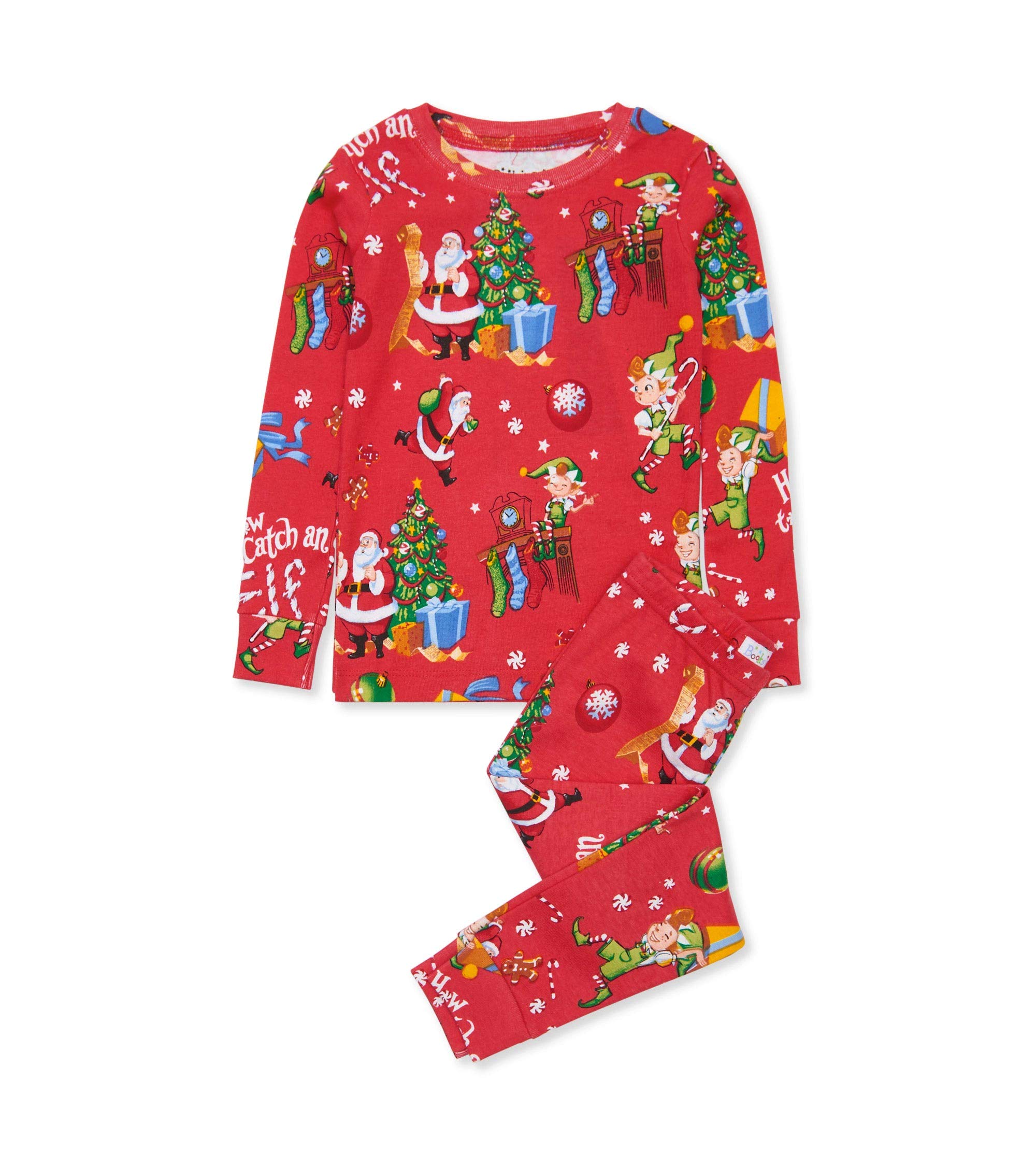 Girls' Long Sleeve Printed Pajama Set - Soft Cotton Sleepwear for Kids - Cute Bedtime Outfit for Girls - Perfect for Sleepovers, Bedtime Stories & Cozy Nights