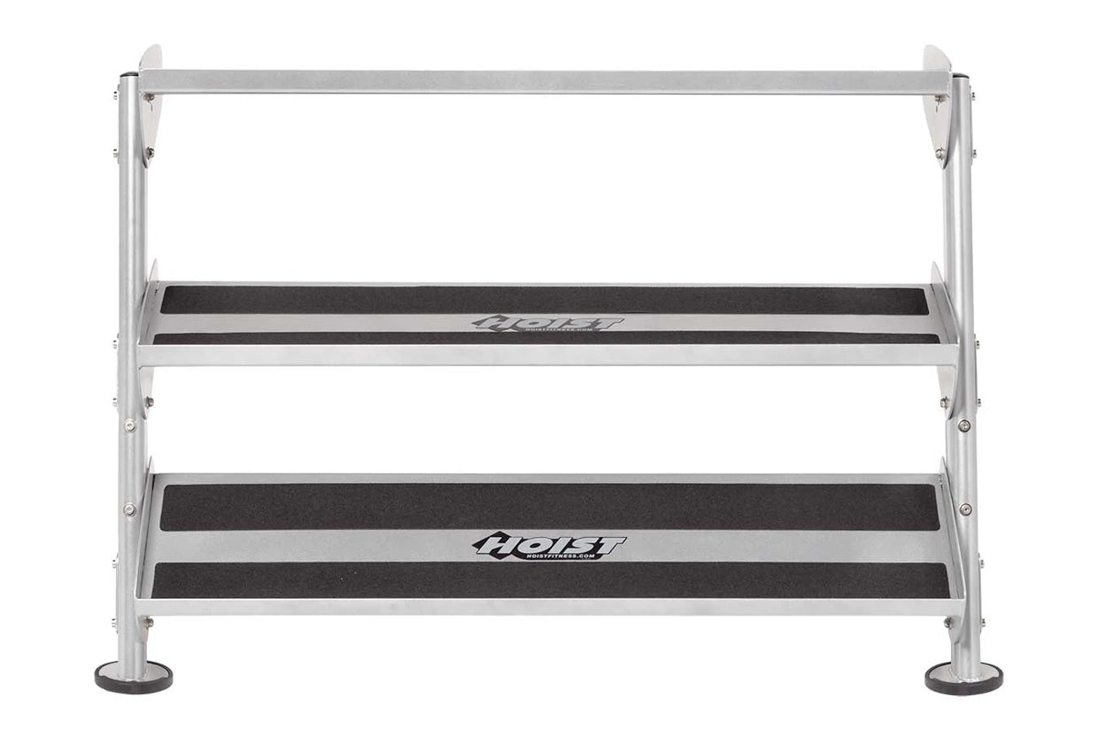 Hoist 48 3-Tier Dumbbell Rack - Heavy Duty Steel Weight Rack for Home Gym & Commercial Use - Perfect for Organizing Dumbbells in Fitness Studios, Garage Gyms & Training Centers (HF-5461-OPT-48)